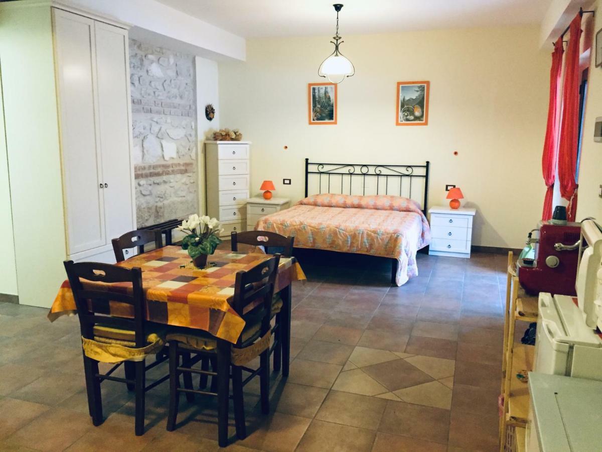 Il Poggio Dei Pettirossi Leilighet Pettorano sul Gizio Eksteriør bilde