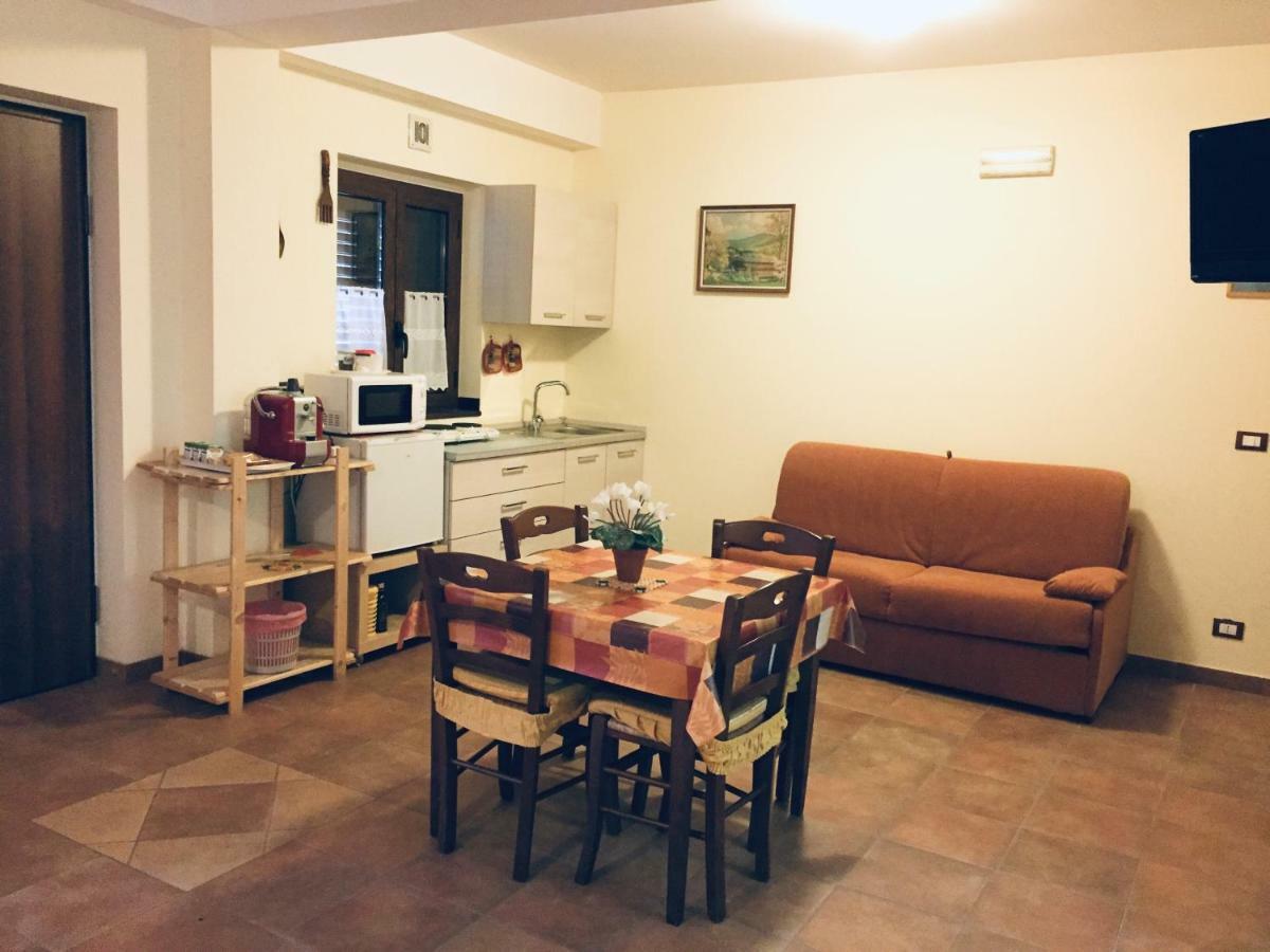 Il Poggio Dei Pettirossi Leilighet Pettorano sul Gizio Eksteriør bilde